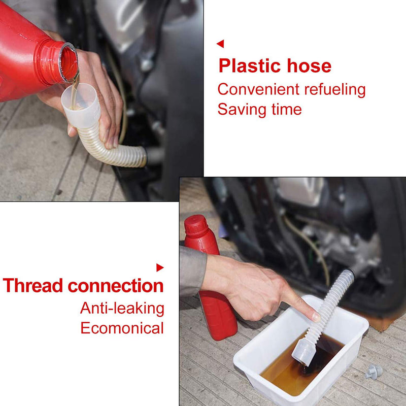 Mess Free Oil Change Funnel Flexible Pipe for Honda Generator EU SD EB EG
