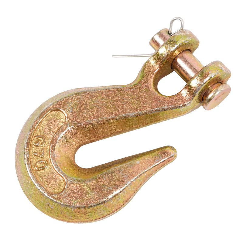 G70 3/8" Clevis Grab Hook Tow Chain Tie Down for Flatbed Truck Trailer 10 Pack