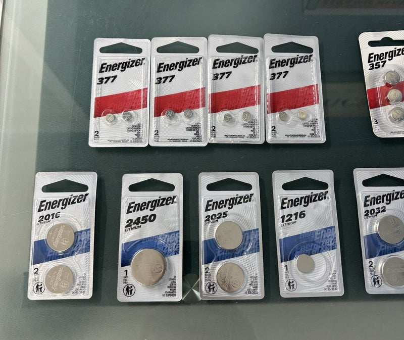 Battery Lot for Energizer 377 357 N 1632 A23 2032 1216 2025 2450 2016