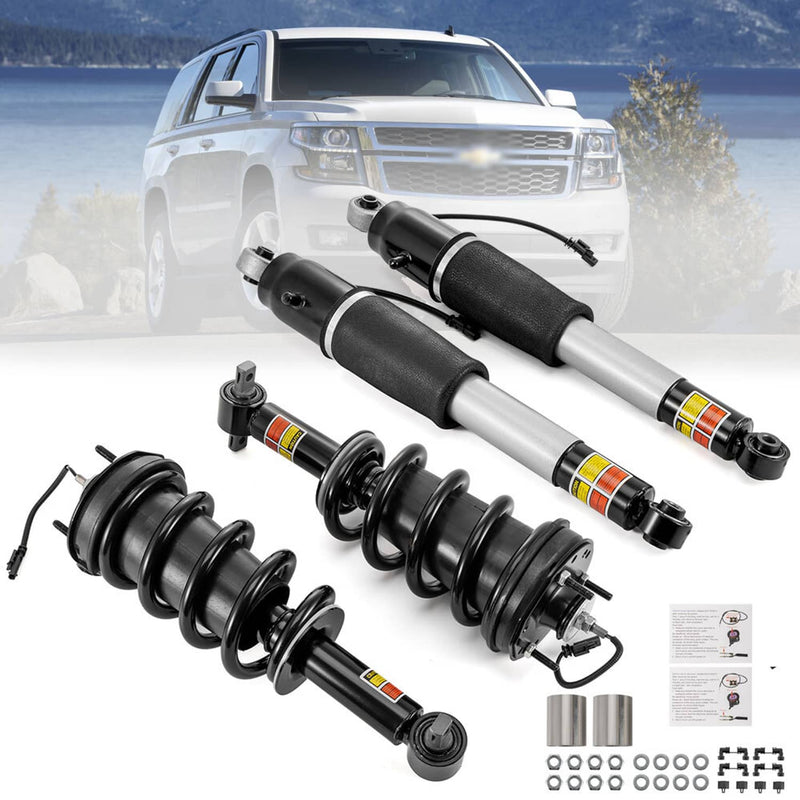 Front Rear Air Shocks Magnetic Ride for Cadillac Escalade ESV Yukon GMC 15-20