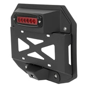 DURAFORCE Spare Tire License Plate With Third Brake Light for Jeep Wrangler JK 2007-2018
