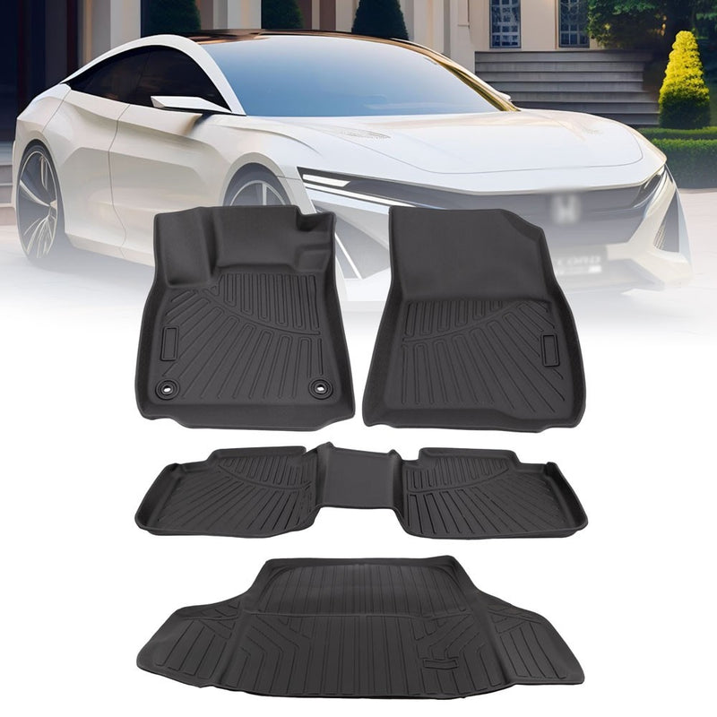 Floor Mats Cargo Liner for Honda Accord 2023-2025 TPE All Weather