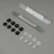 DURAFORCE Tailgate Window Lift Channel Kit With Bushings Steel for Ford Bronco 1978-1996
