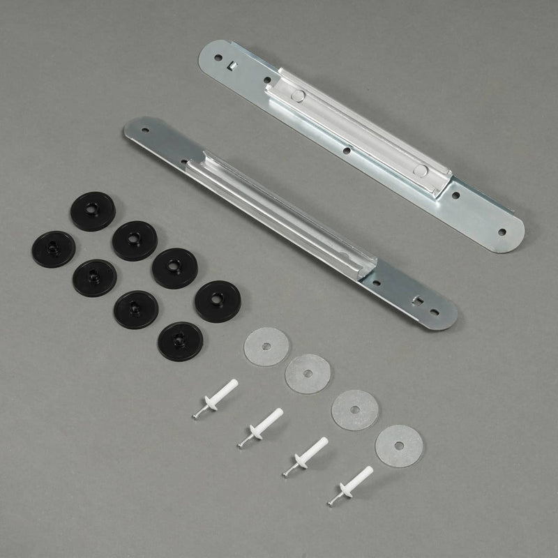 DURAFORCE Tailgate Window Lift Channel Kit With Bushings Steel for Ford Bronco 1978-1996