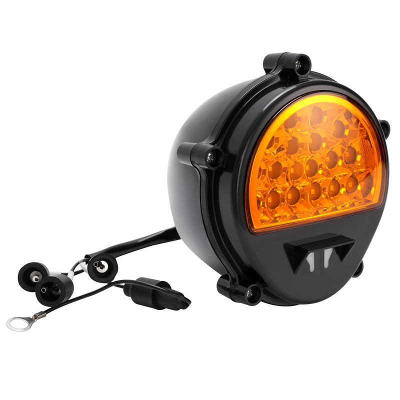 12422957 Yellow Lens LED Front Turn Signal Light for Humvee M35 M998 Trucks