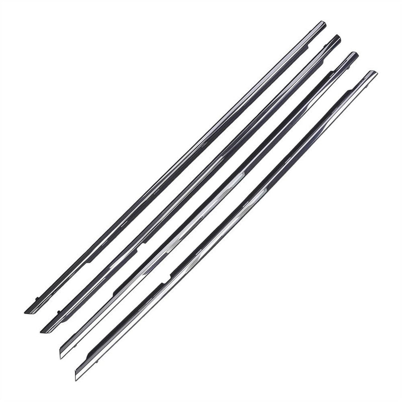 4Pcs Window Molding Trim Weather Strip Seal Strip for Toyota Camry 2002-2006