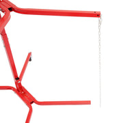 DURAFORCE 50 Inch Bumper Tree Auto Body Door Fender Panel Paint Rack Adjustable Work Stand
