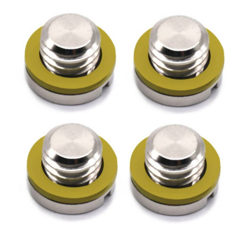 DURAFORCE 10-79953Q04 79953Q2 18-2244 Gearcase Drain Screw for Mercury for Quicksilver 4Pc