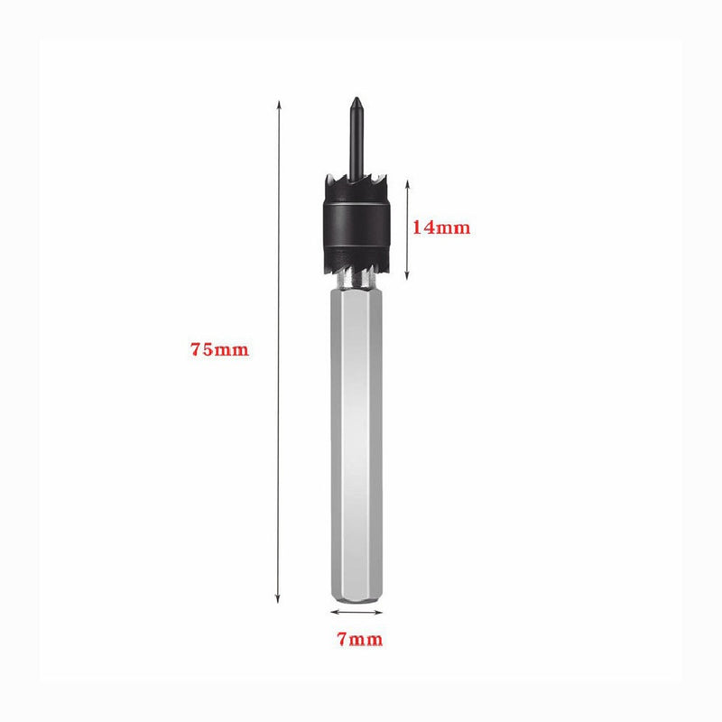 10Pcs 3/8 Double Sided Spot Weld Cutter Remover Drill Bit Welder Cut Rotary Kit