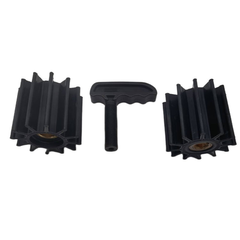 DURAFORCE 17000K Impeller Kits With Puller for Sherwood Cummins Caterpillar 2 Sets