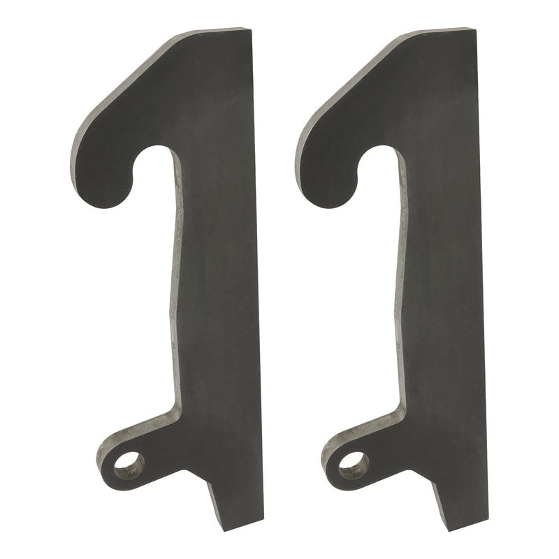 Blank Quick Attach Loader Brackets Mounts 2 Pairs of Ears for JRB 418