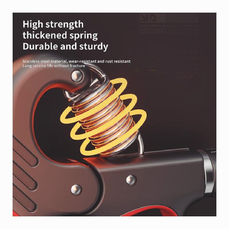 Adjustable Grip Strength Trainer 5-100kg Hand Gripper Workout for Men Women