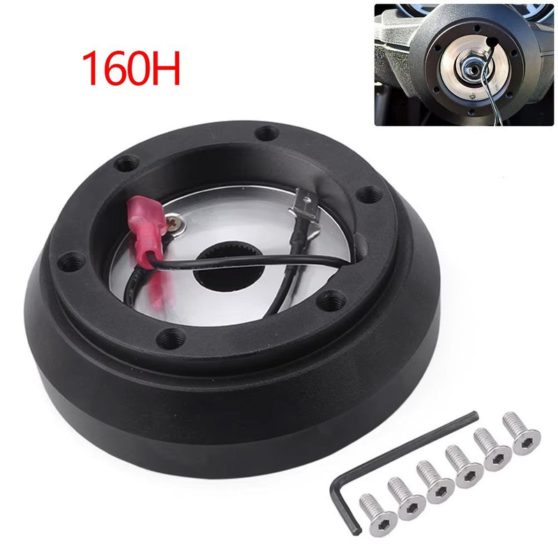 Steering Wheel Short Hub Adapter Kit 160H for Mazda Miata RX-7 RX-8 MX-3 MX-6