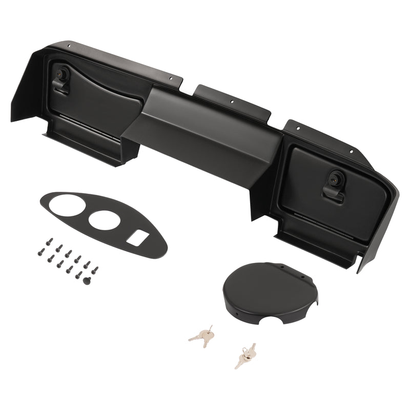 Matte Black Dash Board Cover Assembly for EZGO RXV 2008-2014 Golf Cart