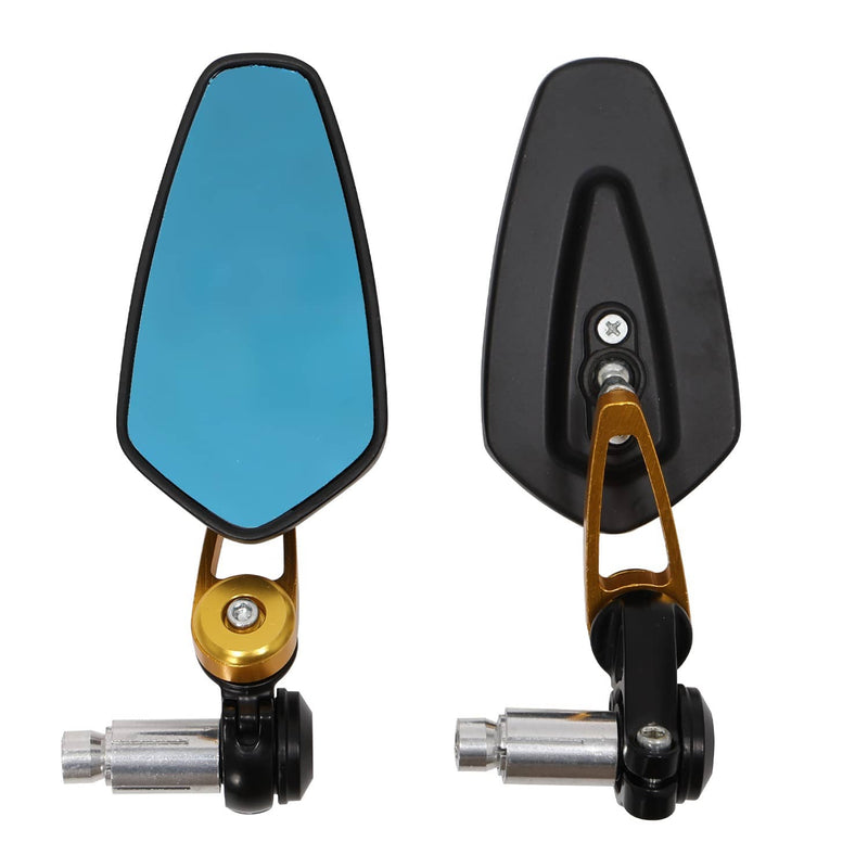 Handle Bar End Mirrors 22mm for Yamaha FZ07 FZ09 MT07 MT09 MT03 MT10