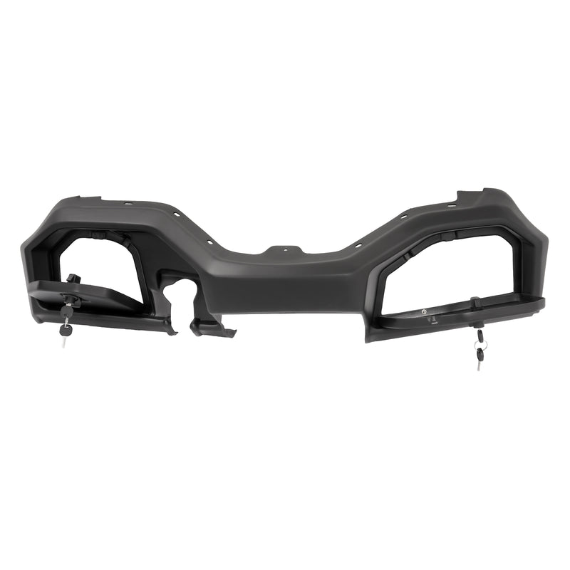 Black Golf Cart Dashboard Dash Cover w/ Key for Yamaha Drive2 2017-Up