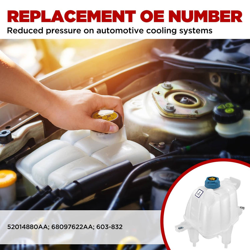 52014880AA Coolant Reservoir for Dodge Ram ProMaster 1500 2500 3500 2014-2021