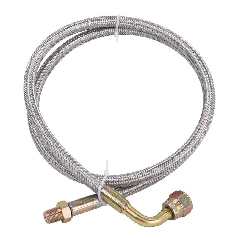 41" Turbo Oil Feed Line Kit for T3 T4 T60 T61 T70 AN4 90 Degree