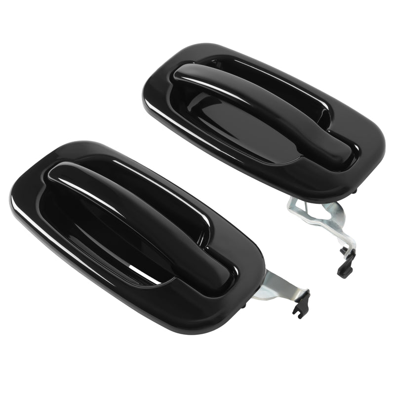 Rear Left Right Outside Door Handles for Silverado Sierra 1500 2500 99-06 2PCS