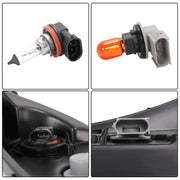 DURAFORCE Fog Light Turn Signal Lamp With Wiring Bulbs for Chevy Equinox 2018-2021 Set