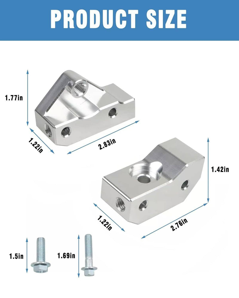 Knock Sensor Relocation Bracket Kit for GM Gen III LS V8 Engines LS1 1997-2007