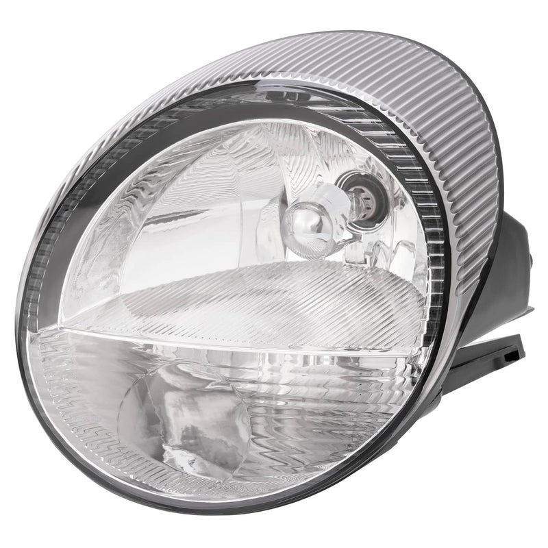 DURAFORCE Left Driver Side Headlight Assembly Clear for Ford Thunderbird 2002-2005 W/Bulb