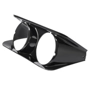 DURAFORCE Black Headlight Bezel Trim Driver Side LH for Chevrolet C3 Corvette 1968-1982