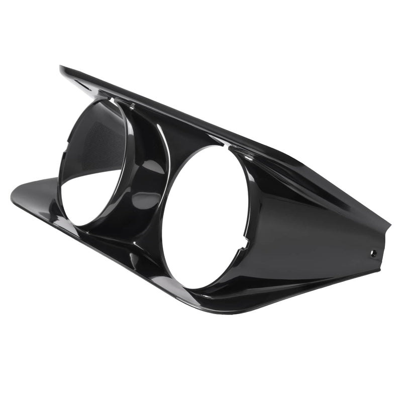 DURAFORCE Black Headlight Bezel Trim Driver Side LH for Chevrolet C3 Corvette 1968-1982