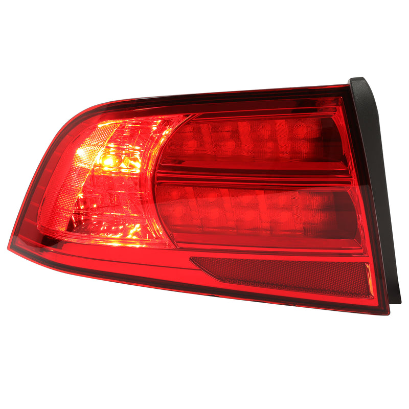 Driver Left Side Tail Light Assembly Rear Brake Lamp for Acura TL 2004-2008