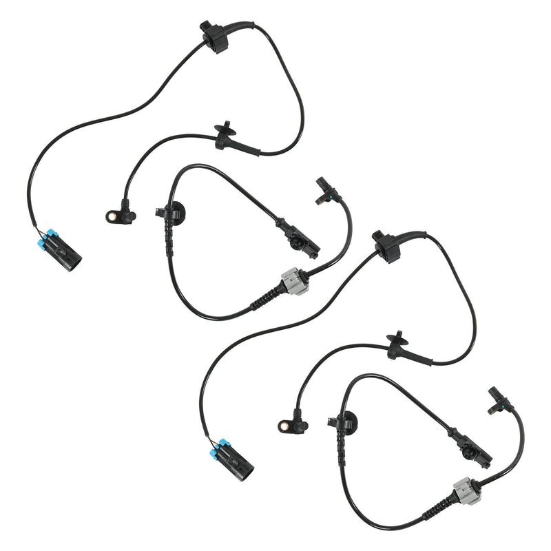 4x Front Rear ABS Wheel Speed Sensor for Chevy Silverado GMC Sierra 1500