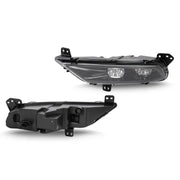 DURAFORCE LED Fog Lights for Chrysler 300 2015-2024 Front Driver Passenger Side Black