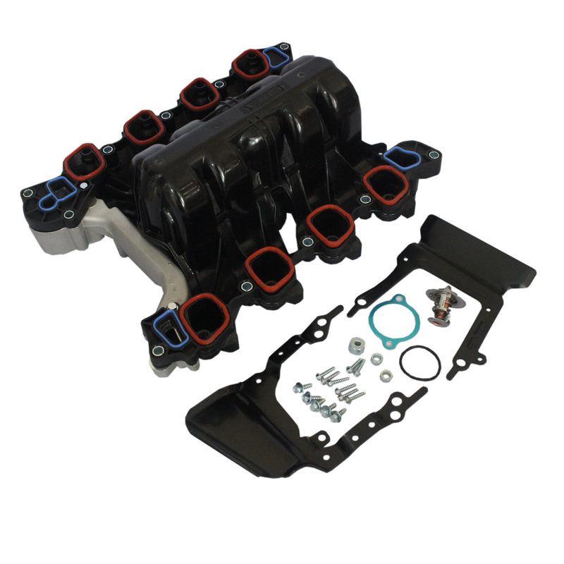 Engine Intake Manifold w/ Thermostat Gaskets for Ford Lincoln Mercury 4.6L V8
