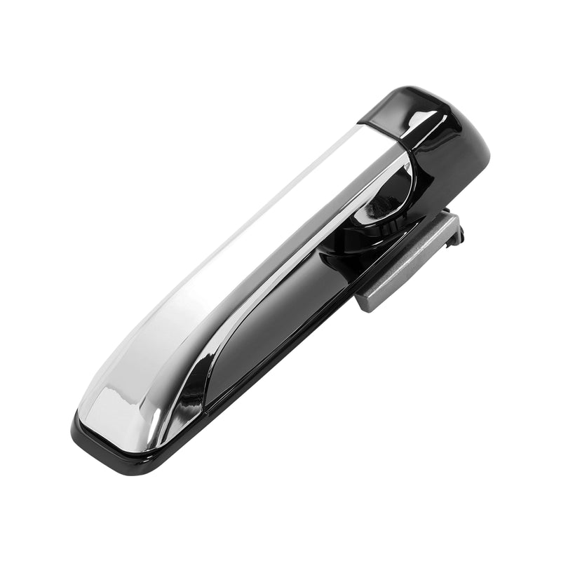 Outside Door Handle for Dodge Ram 1500 2009-24 2500 2011-24 Black Silver 4Pcs