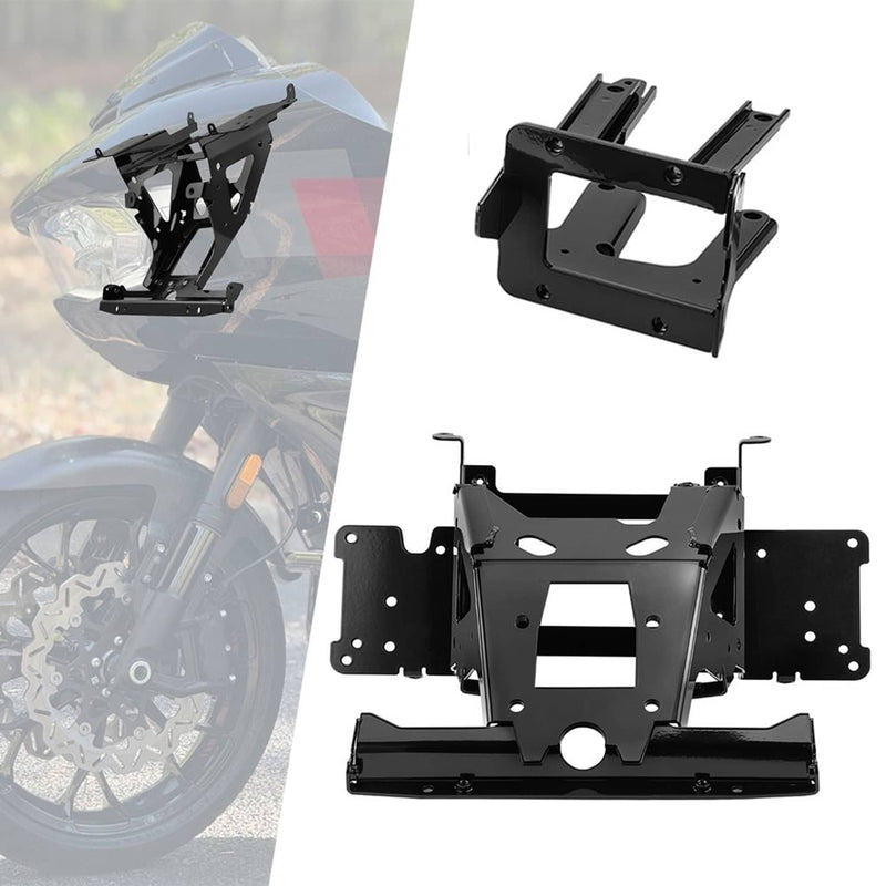 Inner Fairing Radio Frame Brackets Mount for Harley Road Glide FLTRX 15-25
