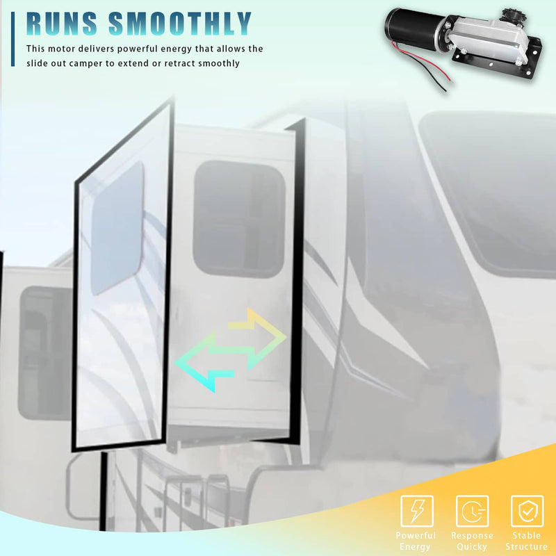 R25076-1 RV Slide Out Gear Box and High Output Motor for R25076-1 R25075