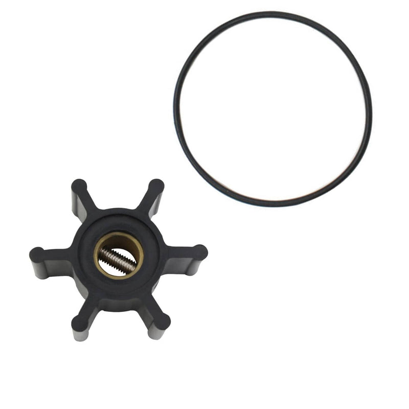 DURAFORCE 128990-42200 Impeller Kit for Yanmar 2GM20 3GM30-YEU 2/3YM Pumps