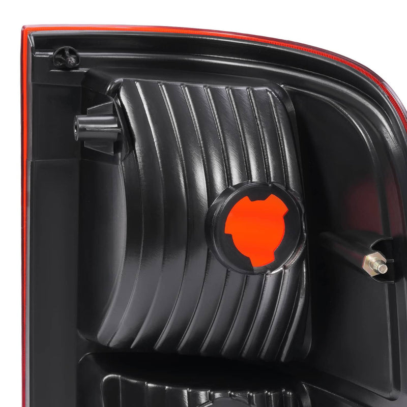 DURAFORCE Red Lens Tail Light Set for Ford F-150 2004-2008 Driver Passenger Side