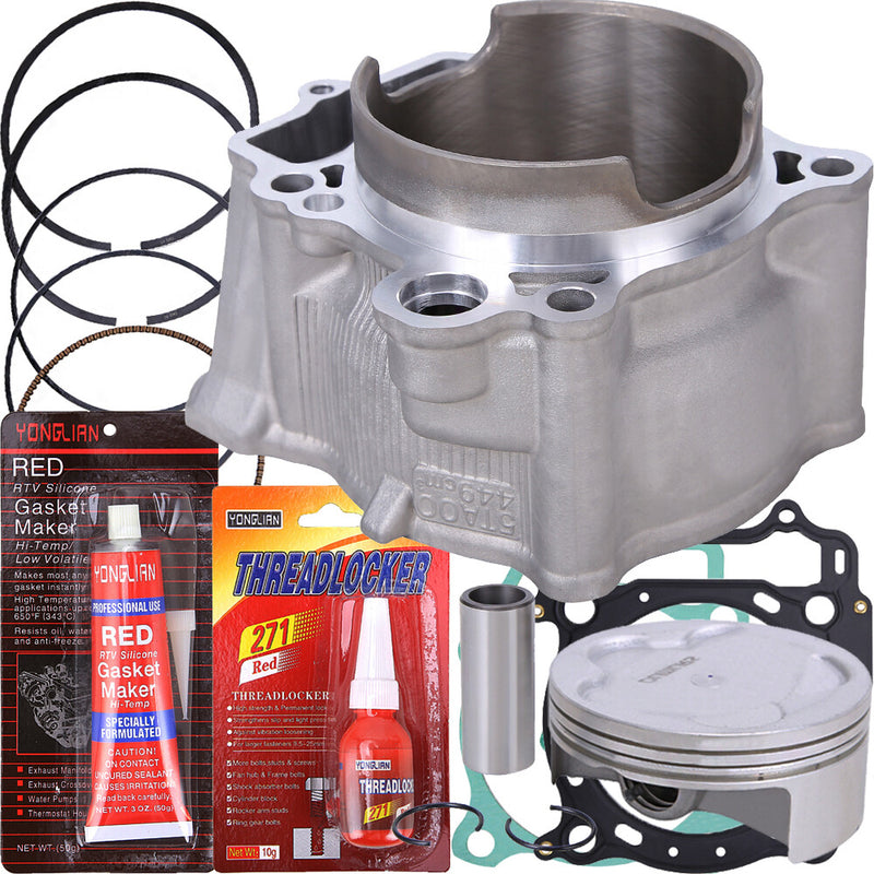 Cylinder Piston Engine Gaskets Top End Kit for Yamaha YFZ450 2004-2009 2012-2013