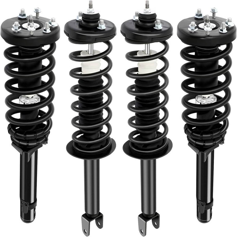 4x Front Rear Complete Shocks Struts Set for Honda Accord 2008-2012 2.4L 3.5L