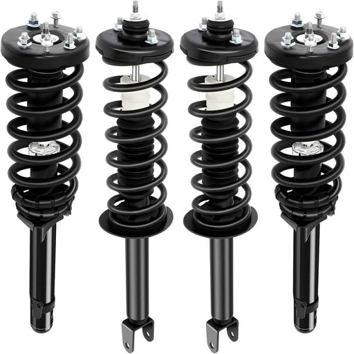 DURAFORCE 4x Front Rear Complete Shocks Struts Set for Honda Accord 2008-2012 2.4L 3.5L
