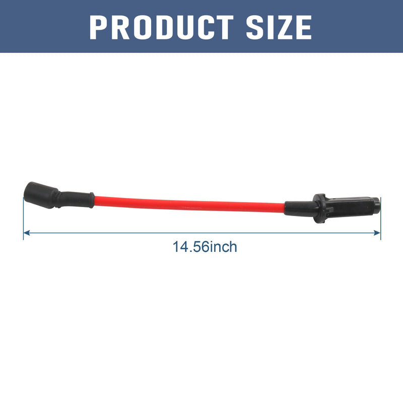 JDMSPEED Spark Plug Wires Set for Chevy GMC LS1 Vortec 4.8L 5.3L 6.0L