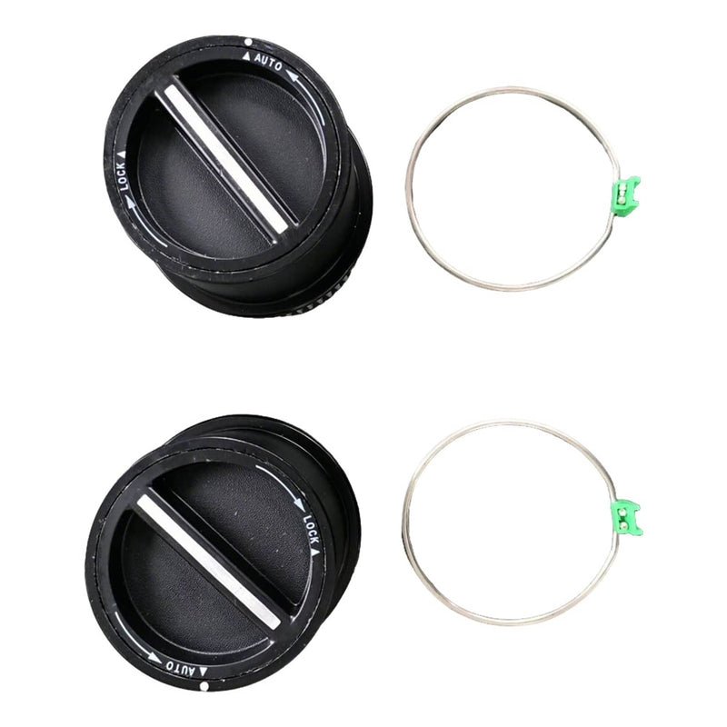 2 Pcs 4x4 Front Auto Locking Hub for Ford F250 F350 F450 F550 Super Duty 1999-20