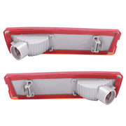 DURAFORCE Rear Red Bumper Side Marker Lights Lamp Reflector for Ford Transit Connect 10-13