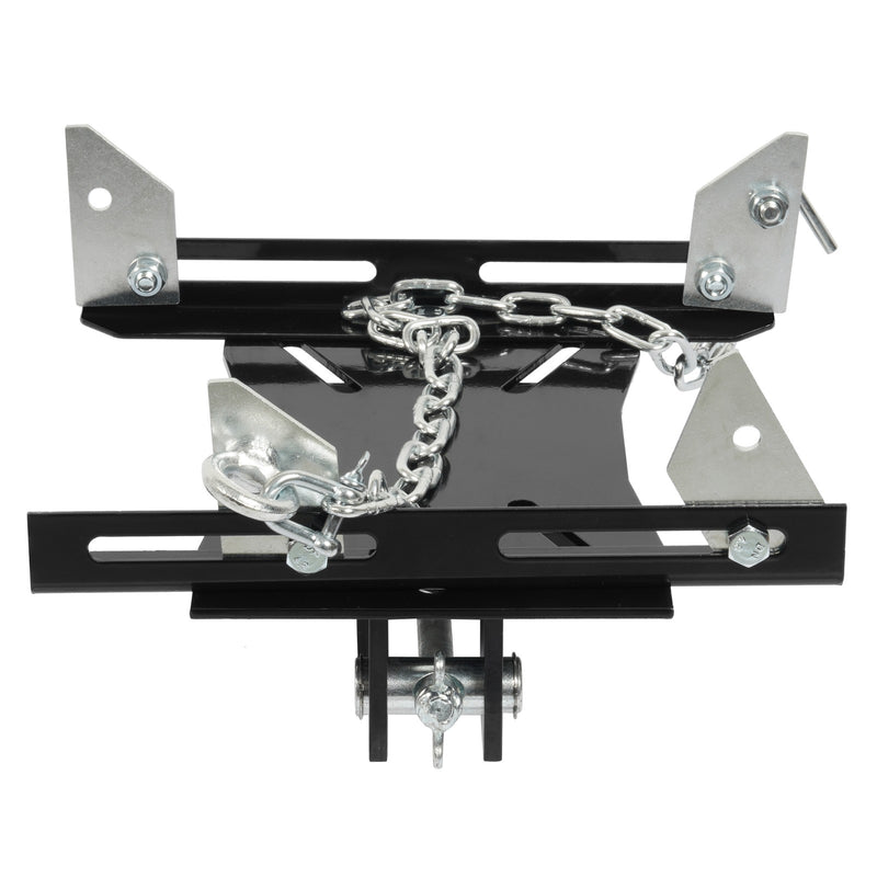 Transmission Floor Jack Adapter 1100lbs Capacity for Repair Tool Black Silvery