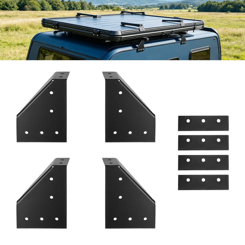 Universal Roof Rack Bracket Side Mount Trailer for Rustic RV Teardrop Campers