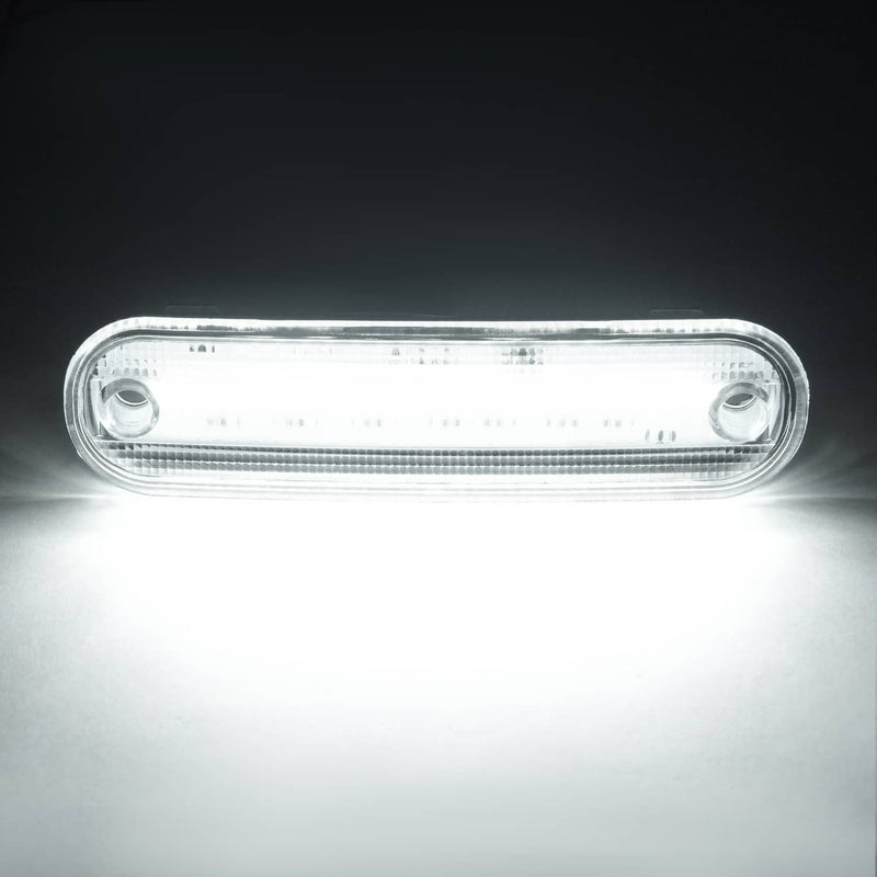DURAFORCE Clear Front Rear LED Side Marker Light for Mazda Miata MX-5 1990-2005 4PCS