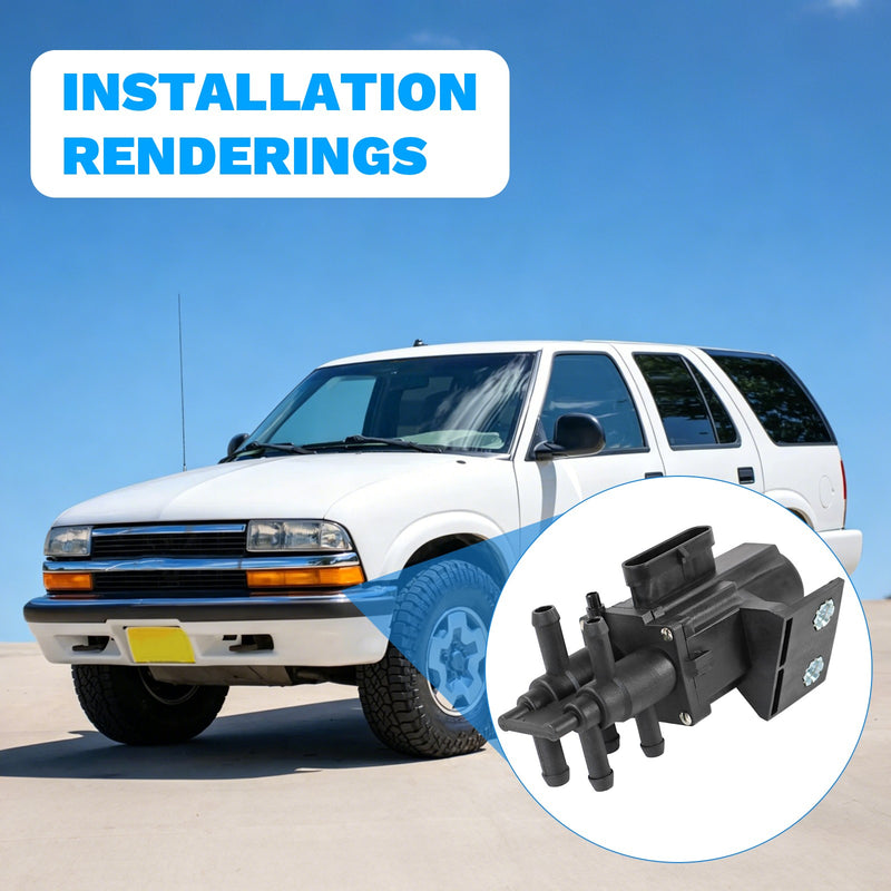 U7001 Fuel Gas Dual Tank Selector Valve 6 Port for Ford Chevy GMC Pickup Dodge
