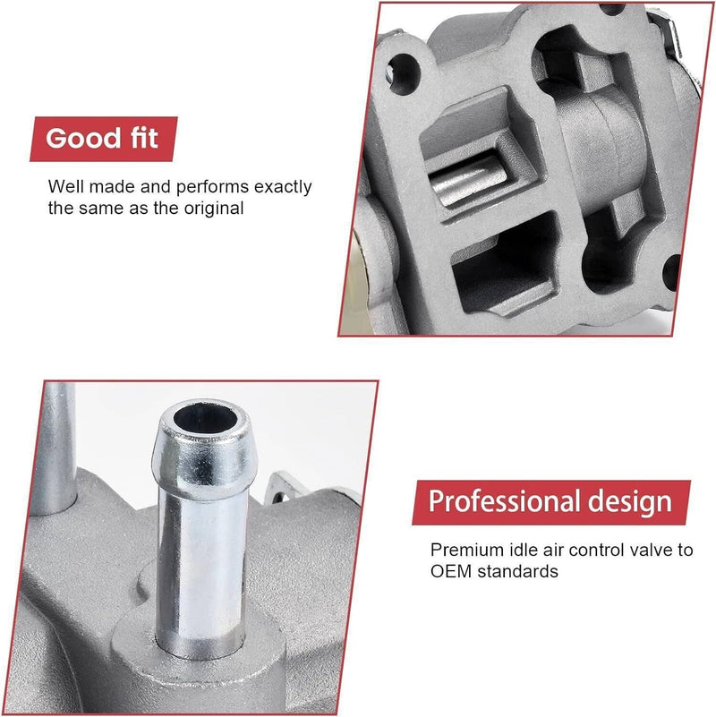 IACV IAC Idle Air Control Valve AC186 for Honda Civic CX DX EX 97-00 1.6L SOHC