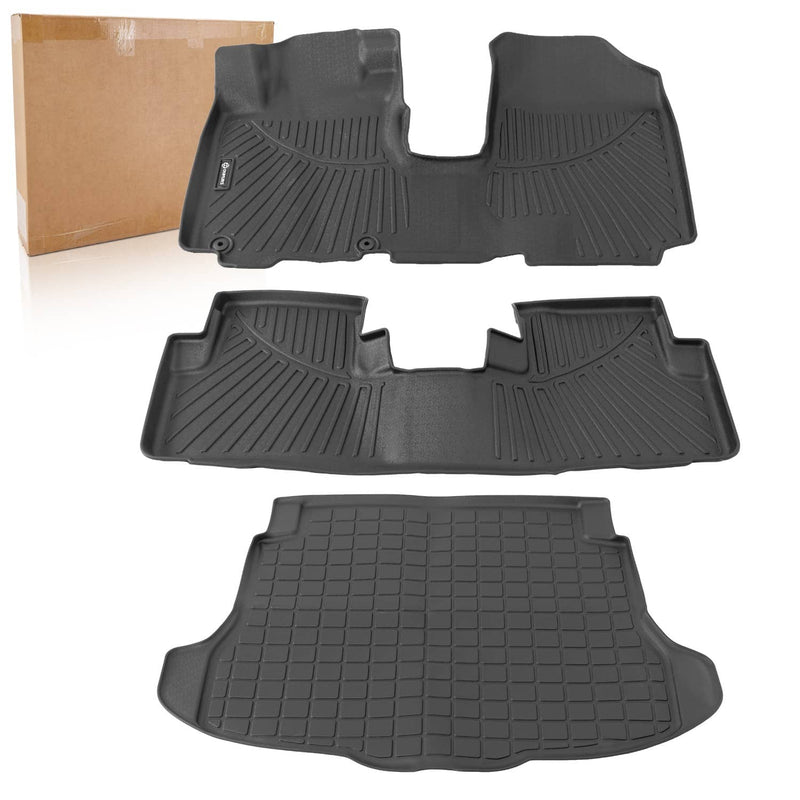 All Weather Floor Mats & Cargo Liner for Honda CR-V 2007 2008 2009 2010 2011