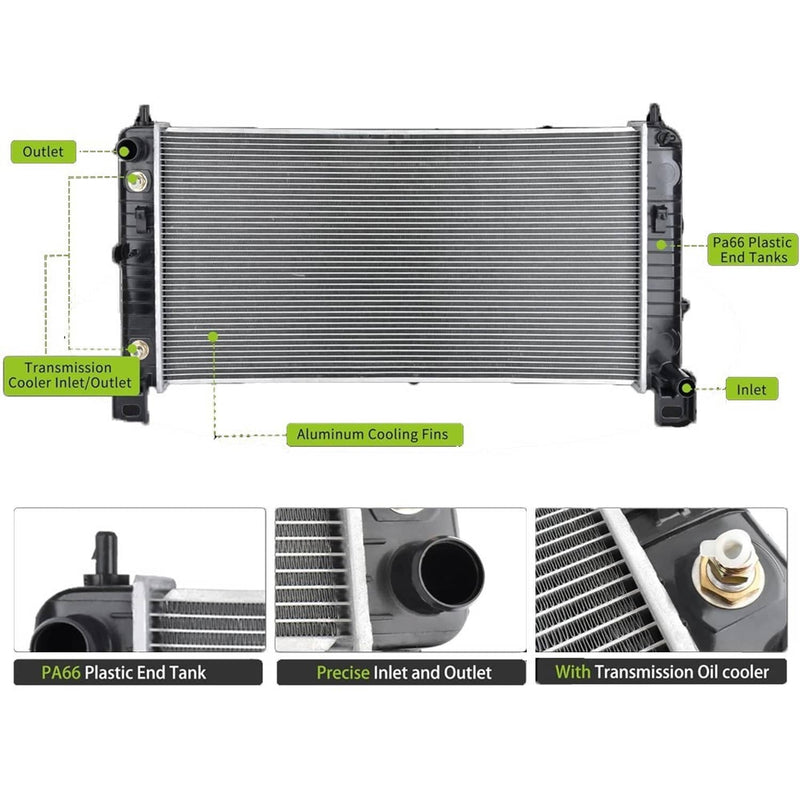 15841571 Radiator for Chevy Silverado Suburban Tahoe GMC Sierra 1500 Yukon